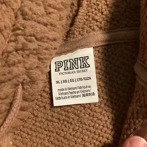 Victoria secret pink fluffy jumper cheap